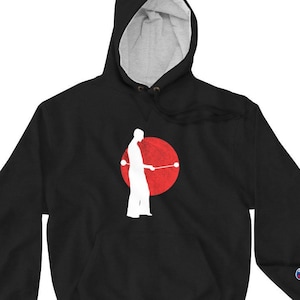 Silhouette Poi Ball Spinner Champion Hoodie