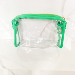 Clear Travel Cosmetic Pouch