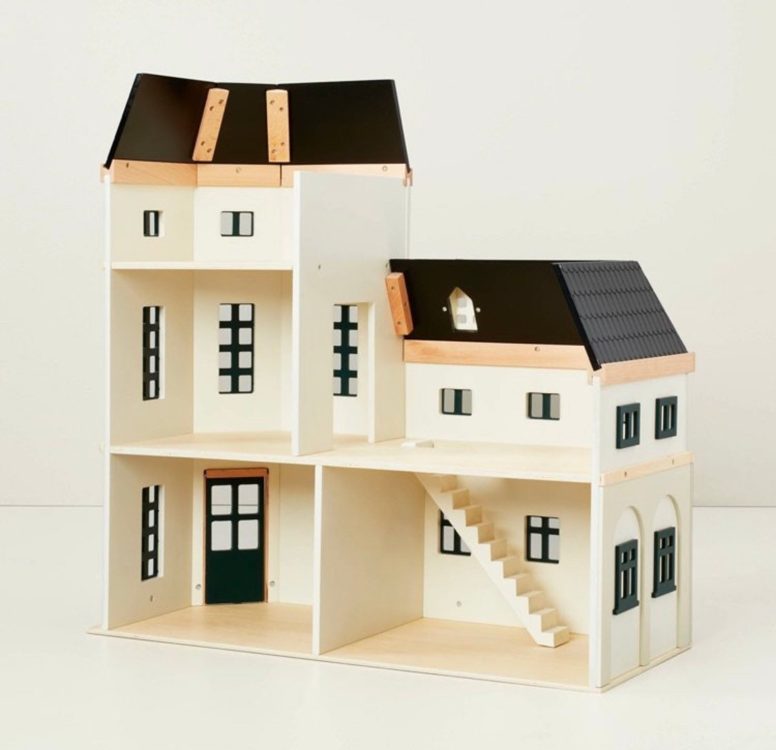 Apartment Wood Dollhouse Hearth Hand by Magnolia Etsy