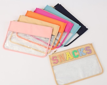 Nylon Clear Flat Pouch