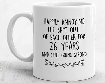 26th anniversary gifts for him