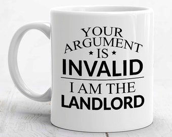 Landlord Mug, Landlord Gift For Landlord Coffee Cup, Funny Innkeeper, Best Landlord Birthday Gifts For Him, Christmas Present Tenant MIV1651