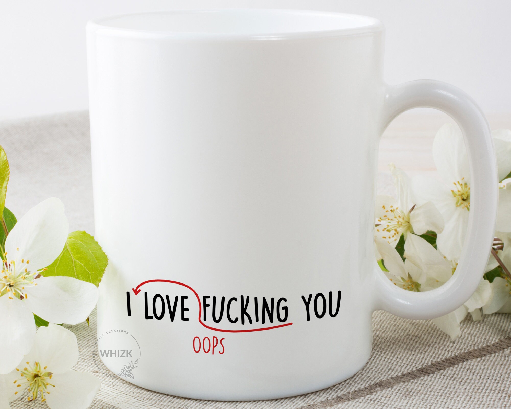 Discover I Fucking Love You mug