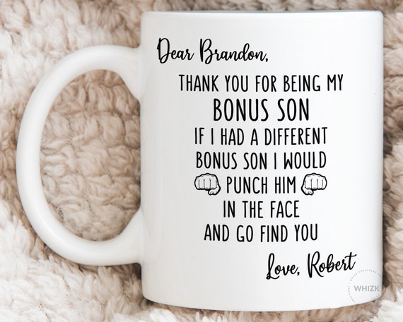 Bonus Mom Thank You Personalized Travel Mugs