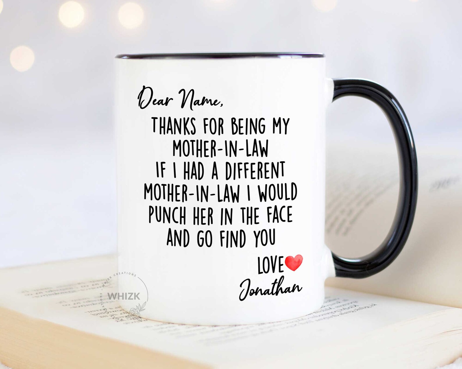 Mother-in-law Gift Mother-in-law Mug Funny Birthday Mothers - Etsy