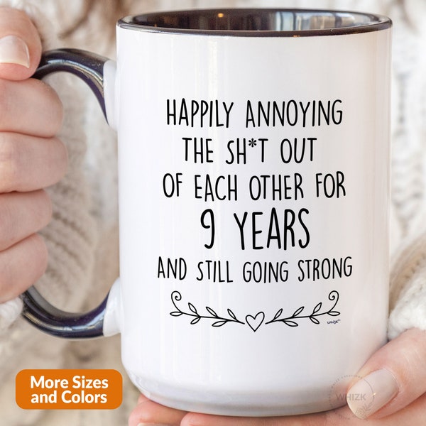 Him Pottery 9th Wedding Anniversary Gift For Man 9th Wedding