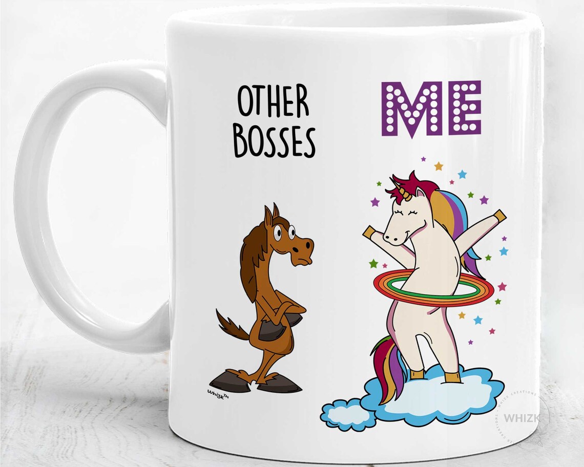 Unicorn Boss Mug Boss Appreciation Gifts Best Boss Gifts - Etsy