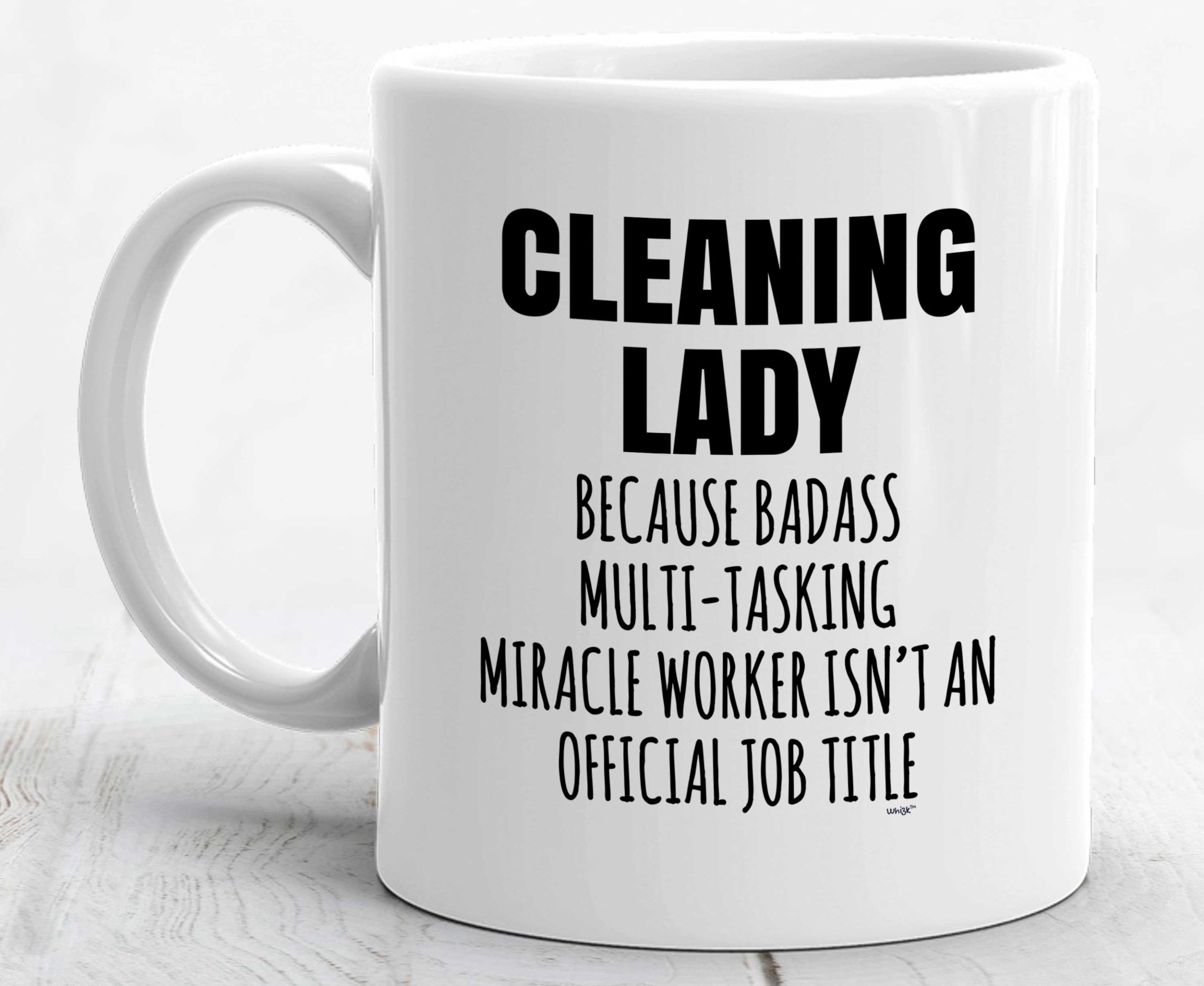 Cleaning Lady Gifts, Cleaning Lady Mug Housekeeper Gifts Housekeeper Mug  Best Cleaning Lady Ever Housekeeping Gifts Housekeeper Appreciation 