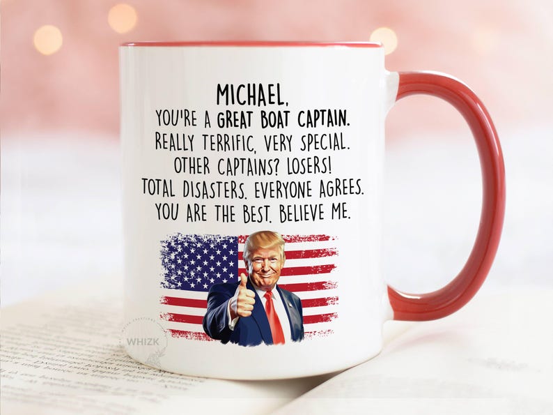 Boat Captain Mug, Boat Captain Gift For Boat Owner Gift, Boat Owner Coffee Mug Cup Personalized Nautical Yacht Pontoon Funny Boating P457 afbeelding 2