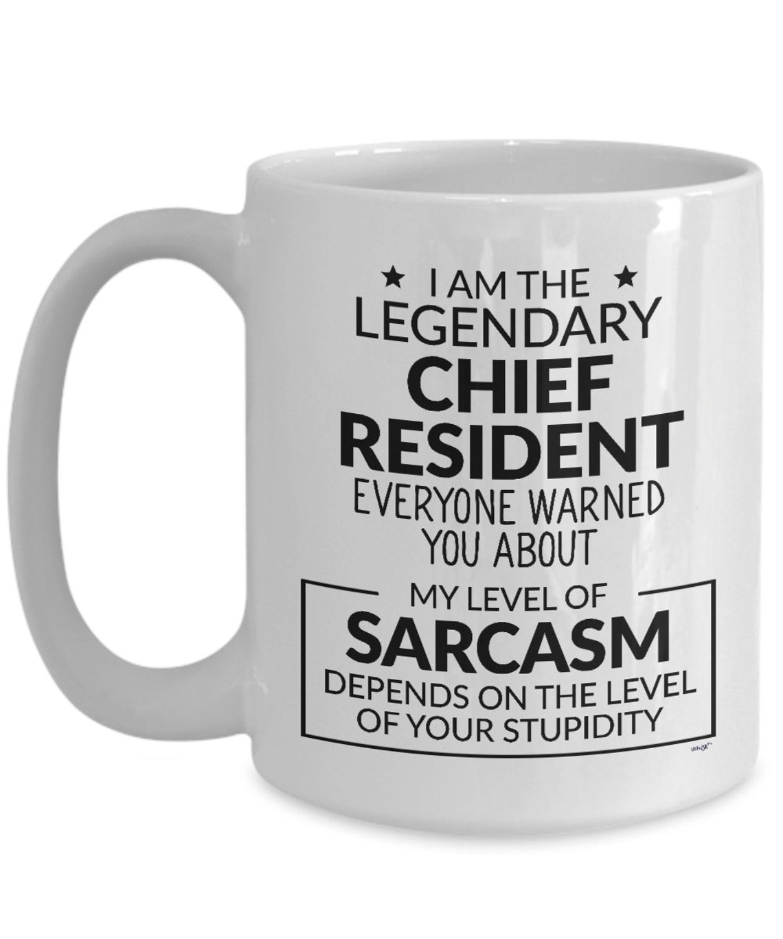 Chief Resident Mug Chief Resident Gifts Chief Resident Etsy UK