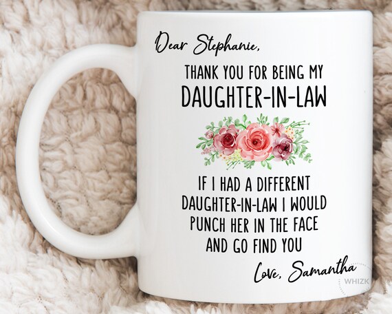  Popular Daughter-in-Law Gifts, Cutting Board Gift for  Daughter-in-Law, Cute Daughter-in-Law Gifts from Mother-in-Law,  Daughter-in-Law Gift for Mothers Day, Birthday, Wedding, Christmas: Home &  Kitchen