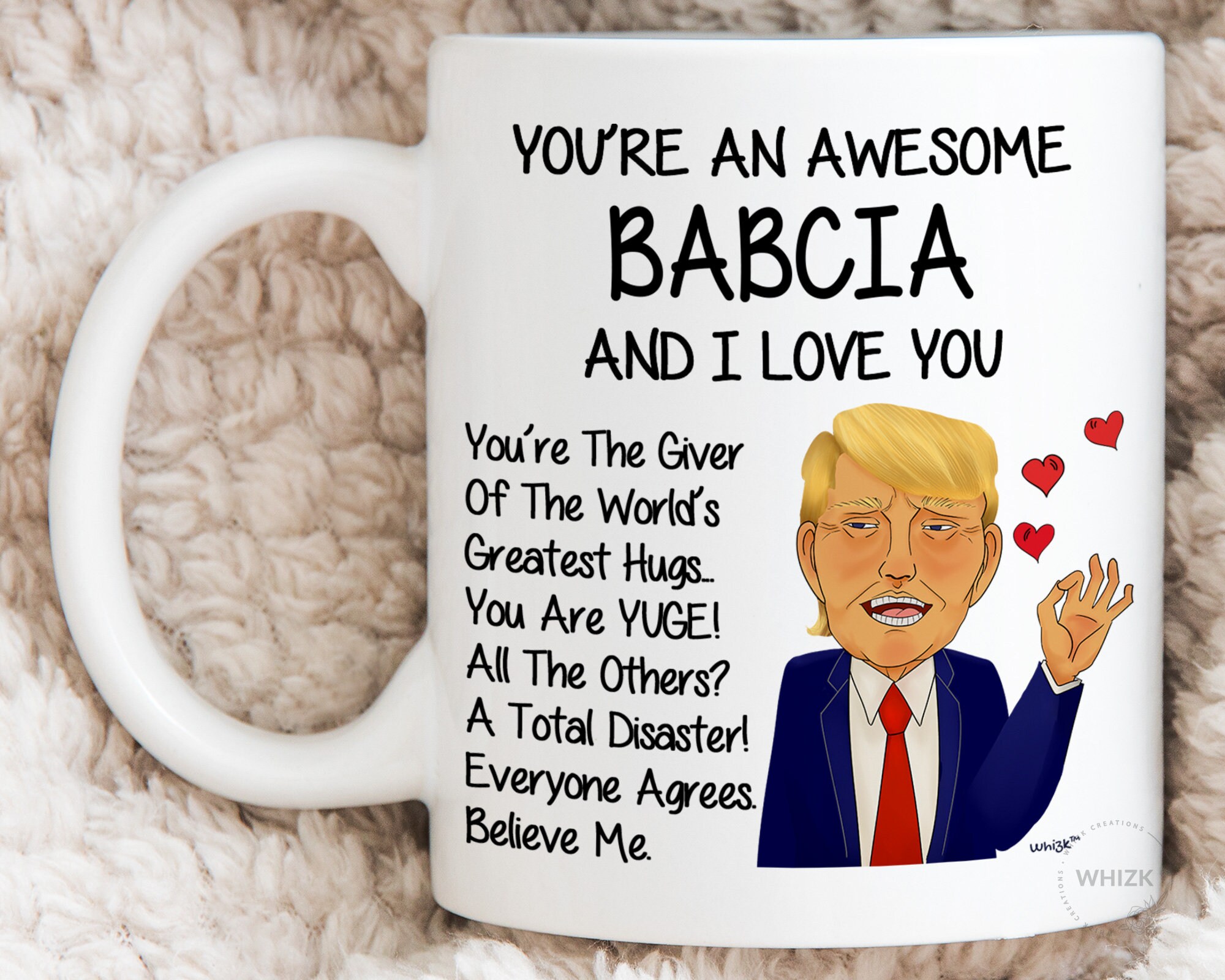 Funny Trump Coffee Mug Gift Idea Great Grandmother Grandma From Great Grandkids