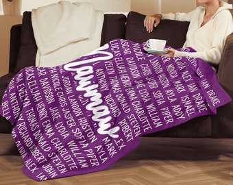 Mawmaw Gifts for Maw Maw Blanket Grandma Mothers Day Gift From  