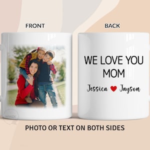 Extra Large Mug, Custom 20oz Mug, Personalized Oversized Coffee Mug Customized Jumbo 20 oz Big Cup With Text Photo Mug Dad Grandpa Gift P440 image 8