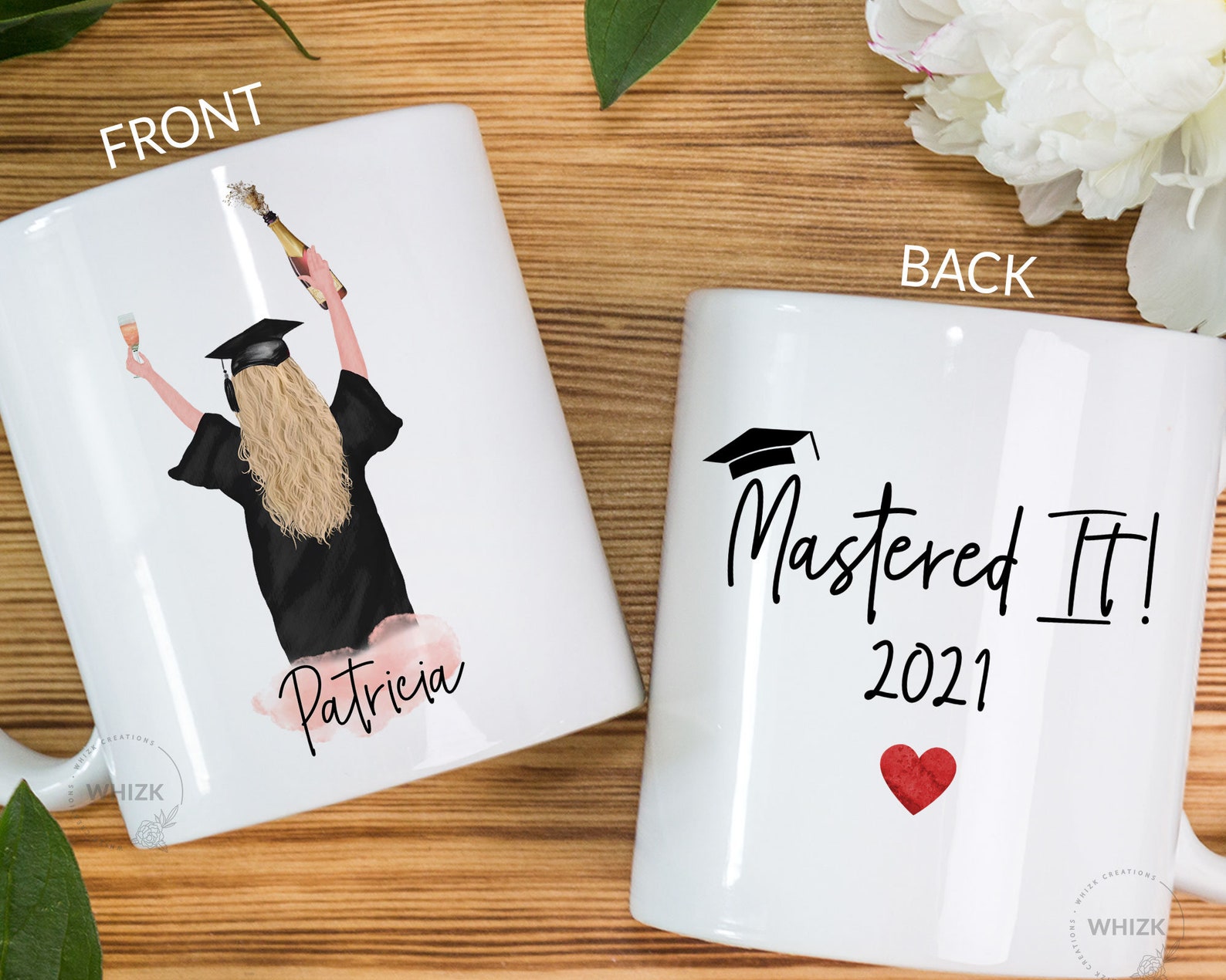 Masters Degree Graduation Gift For Her Mastered It 2021 Etsy