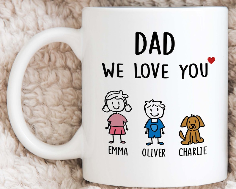 BESTSELLER Personalized Dad Mug Dad Gifts Fathers Day Gift image 0