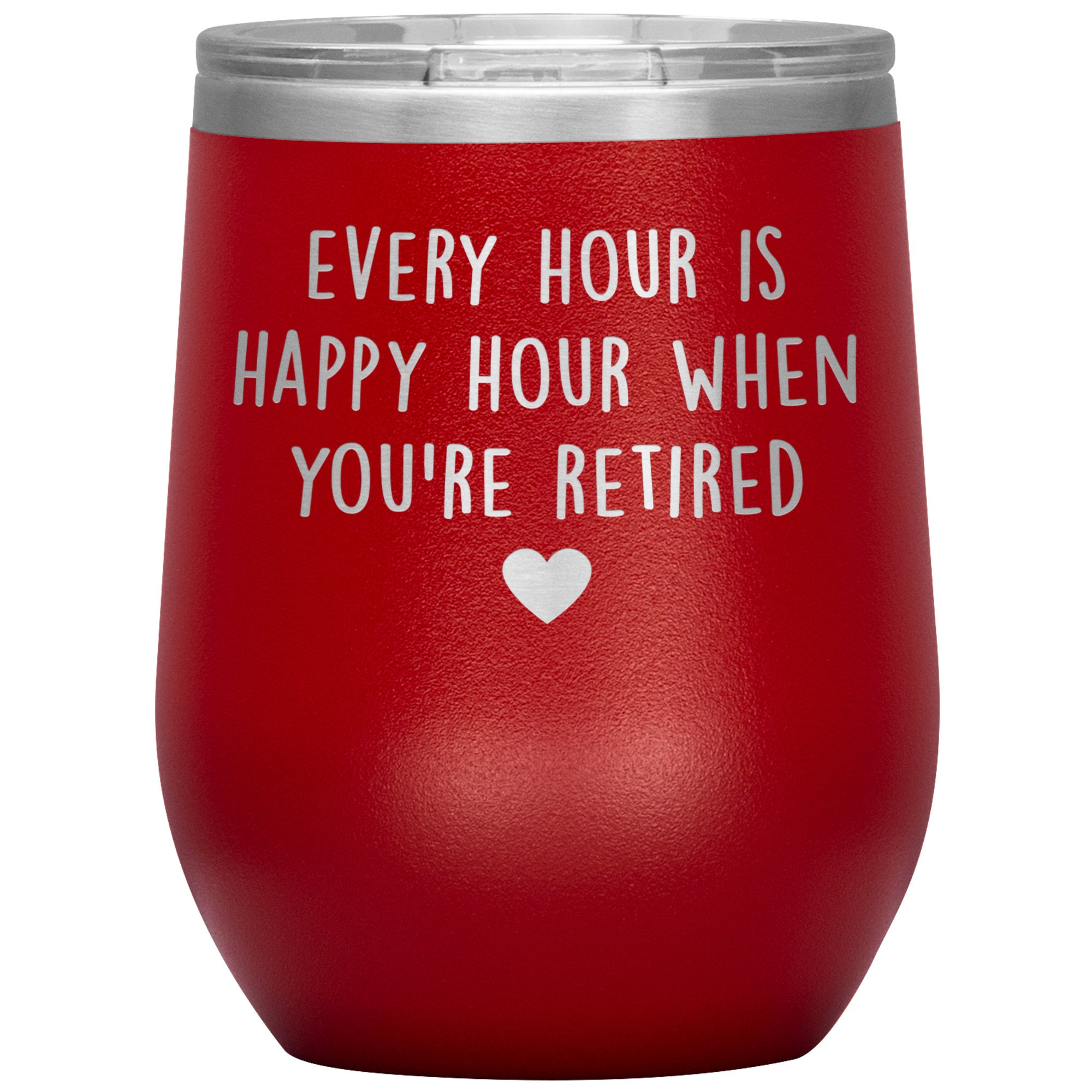 Retirement Wine Tumbler Retirement Gifts For Women Men Every Etsy