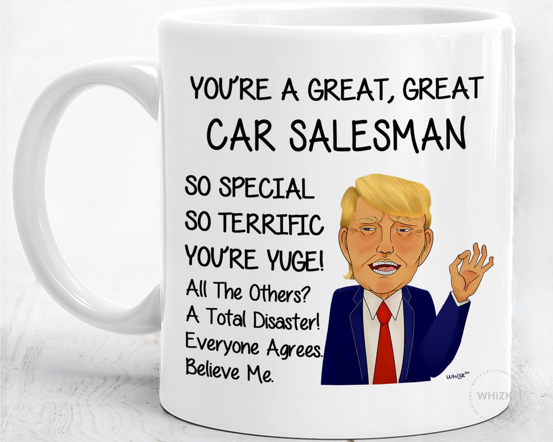 Car Salesman Mug for Car Salesman Gifts for Car Salesman Etsy