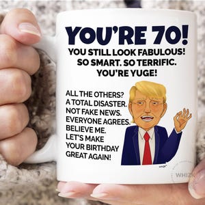 70th Birthday Mug, 70th Birthday Gift, Funny 70th Birthday Gift For Men Women, Turning Eighty Mug,70 Year Old Coffee Mug Cup Grandpa MTBA70