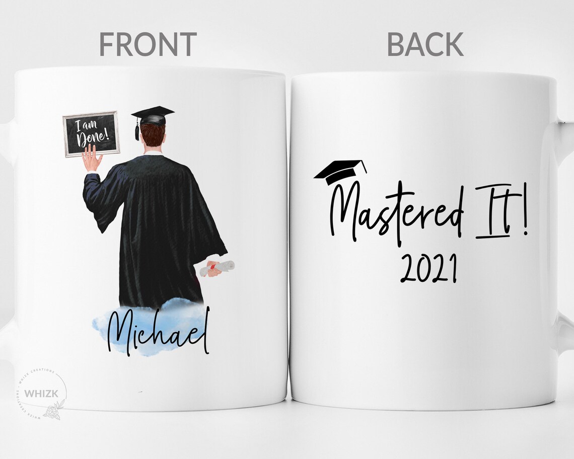 Masters Degree Graduation Gift For Him Master's Degree Etsy