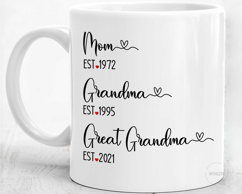 Pregnancy Reveal Great Grandma Gift Pregnancy Announcement Etsy