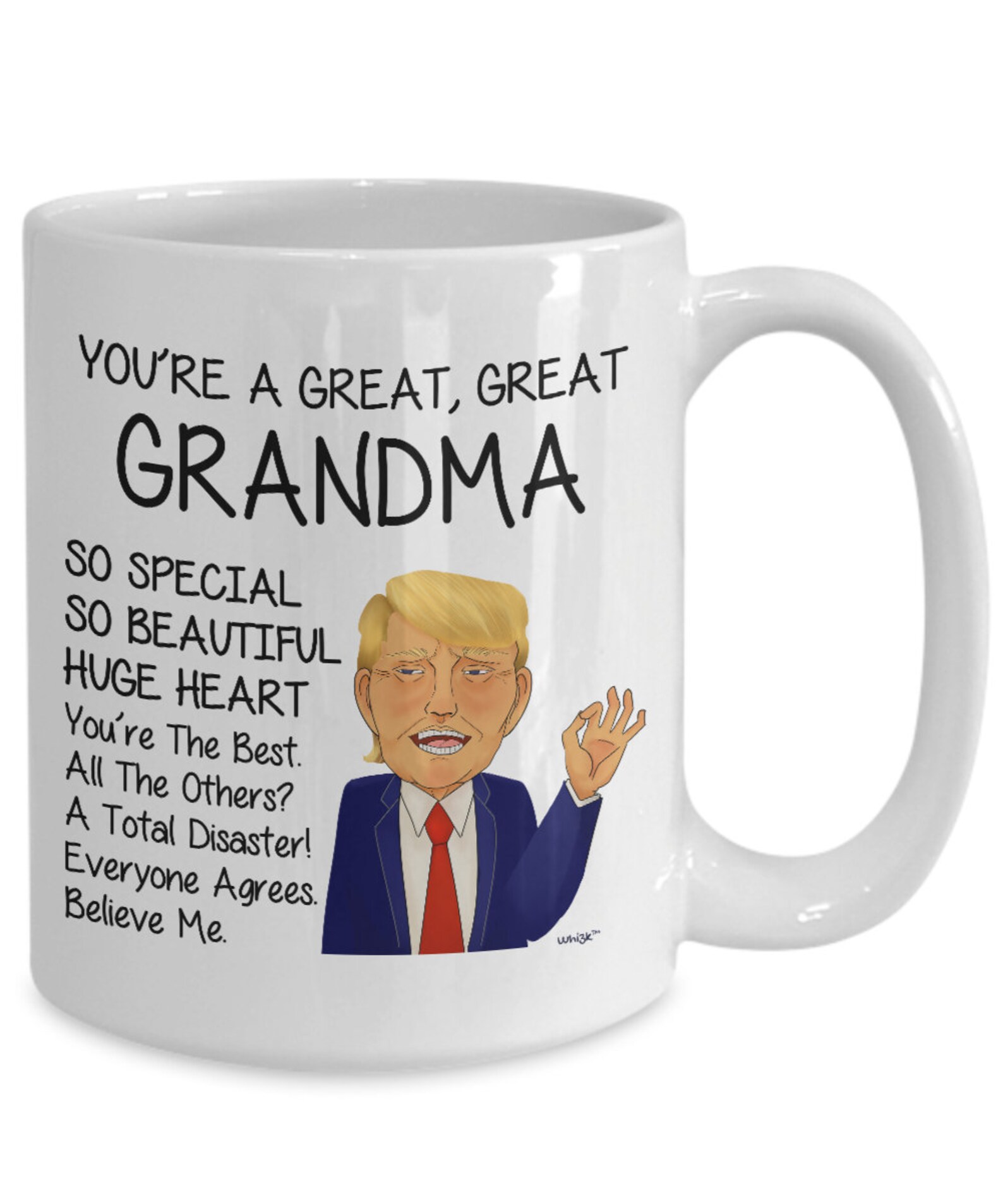 Trump Grandma Mug Funny Grandma Mug For Grandma Gift For Etsy