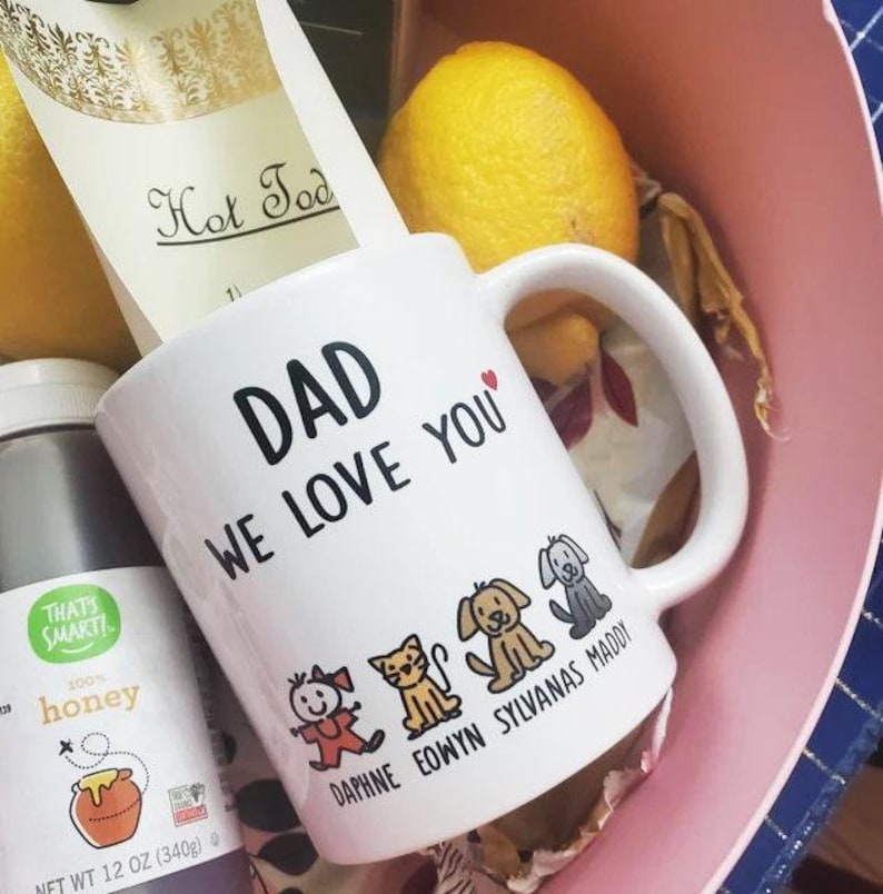 Dad Gift For Dad Birthday Gift, Dad Mug, Fathers Day Gift From Daughter Son Kids Wife Dad Christmas Gift Funny Coffee Cup Personalized Stick image 10