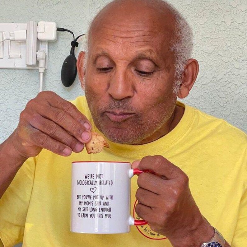 Step Dad Gift For Step Dad Mug, Bonus Dad Step Fathers Day Gift From Daughter Son Kids, Funny Stepdad Birthday Christmas Coffee Cup M575 image 4