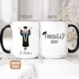 Edd Graduation Gift For Her, EDD Mug, Ed.D Doctorate Graduation Gift, Personalized Finished.d Doctoral Cup Doctor Of Education 2026 M917
