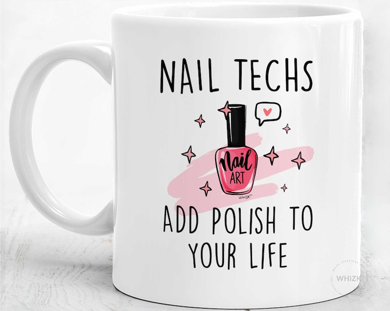 Nail Tech Gifts Nail Technician Gift Nail Tech Coffee Mugs Etsy