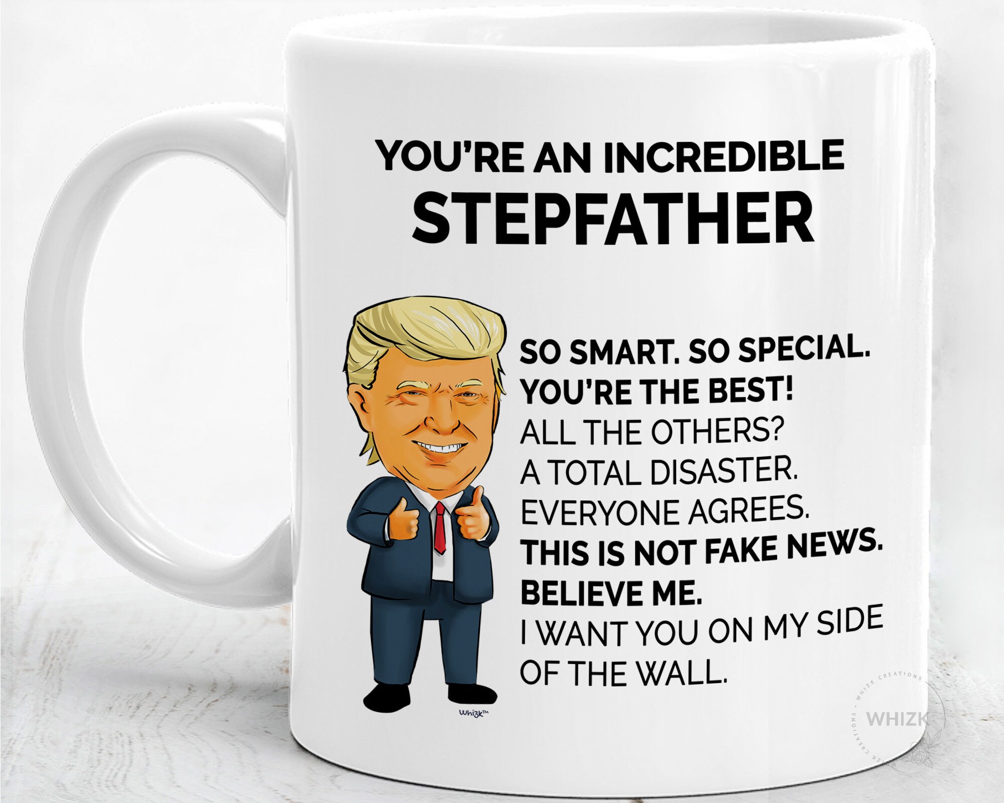 Gift for DAD Donald Trump the Best Dad Funny Mug Fathers Day Christmas Gift for DAD Donald Trump the Best Dad Funny Mug Fathers Day Christmas