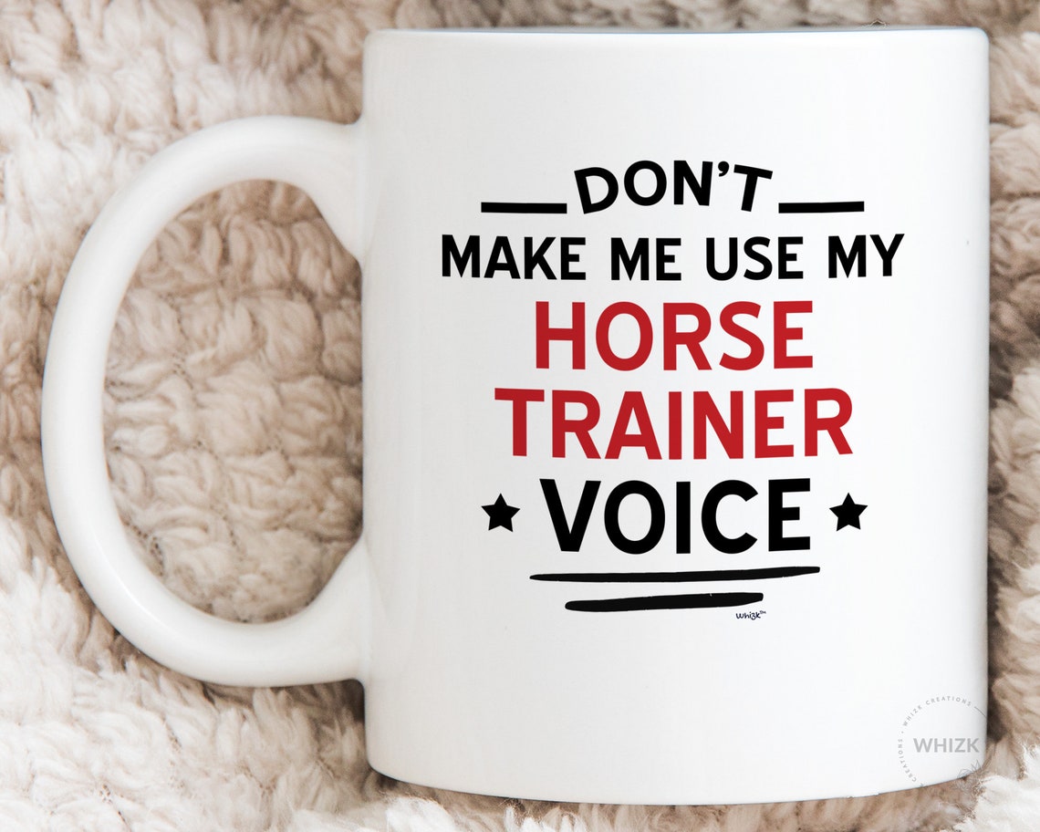 Horse Trainer Gifts for Horse Lover Horse Trainer Mug Etsy