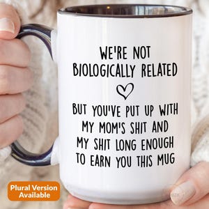 Step Dad Gift For Step Dad Mug, Bonus Dad Step Fathers Day Gift From Daughter Son Kids, Funny Stepdad Birthday Christmas Coffee Cup M575 image 1
