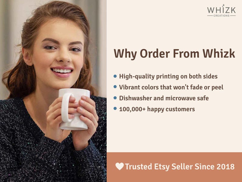 50th Birthday Mug, 50th Birthday Gift For Men Women Her Personalized 50 Year Old Bday Gift 50th Birthday Coffee Mug Cup Funny Mom Dad P487 image 5