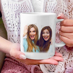 Extra Large Mug, Custom 20oz Mug, Personalized Oversized Coffee Mug Customized Jumbo 20 oz Big Cup With Text Photo Mug Dad Grandpa Gift P440 image 10
