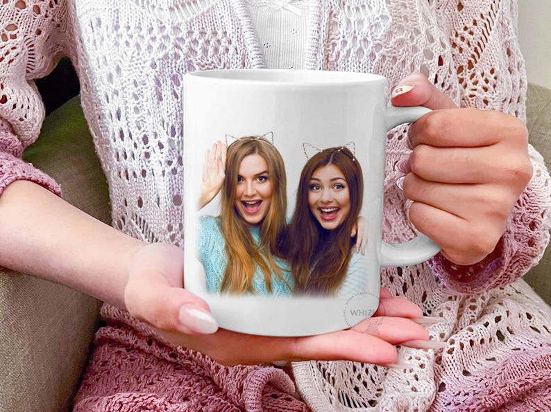 Extra Large Mug, Custom 20oz Mug, Personalized Oversized Coffee Mug Customized Jumbo 20 oz Big Cup With Text Photo Mug Dad Grandpa Gift P440 image 10