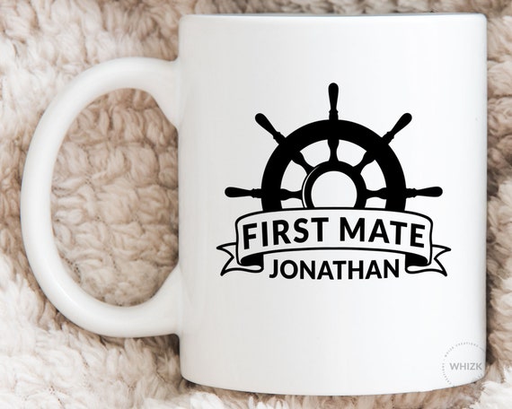 Boating Mug, First Mate Captain Boat Gifts, Personalized Boat Lover Owner  Gifts for Men Women, Nautical Boater Sailing Gift Dad Sailor M500 -   Canada