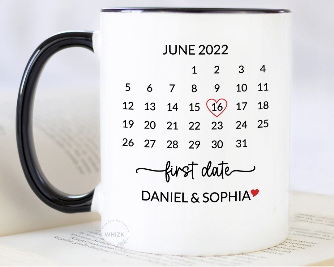 Our first date gift valentines gift for him her personalized couple