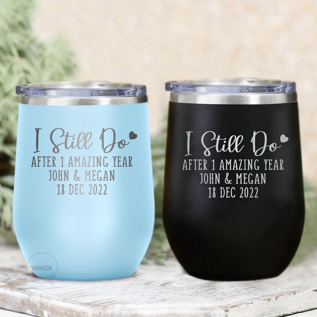 Personalized Tumbler Gifts for Mom- Custom Mom Cups from Daughter, Son, Husband - 1pc 20oz Stainless Steel Tumbler and Straw