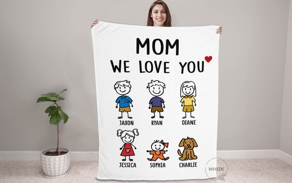 Gifts for Mom, Christmas Birthday Gifts for Mom from Daughter, Mother  Daughters Blankets Gift Ideas, Mom Blanket(Size:50x60) 