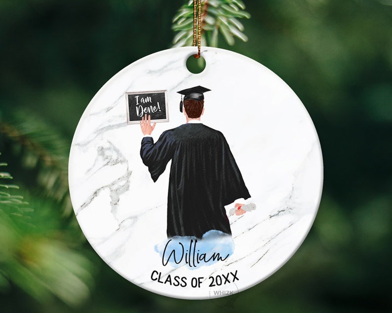 Graduation Gift for Him 2023 Graduation Ornament Class of Etsy