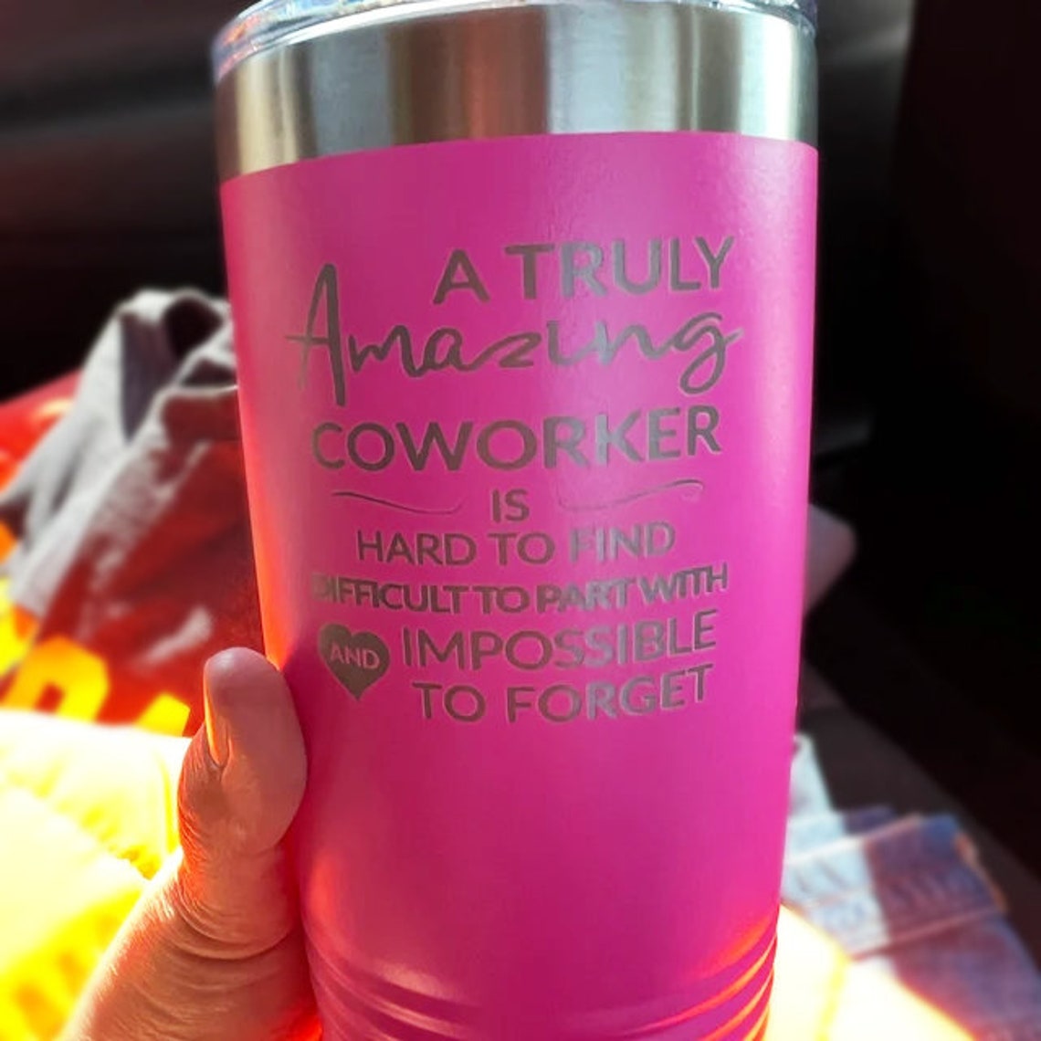 Coworker Tumbler Farewell Gift for Coworker Retirement Thank Etsy