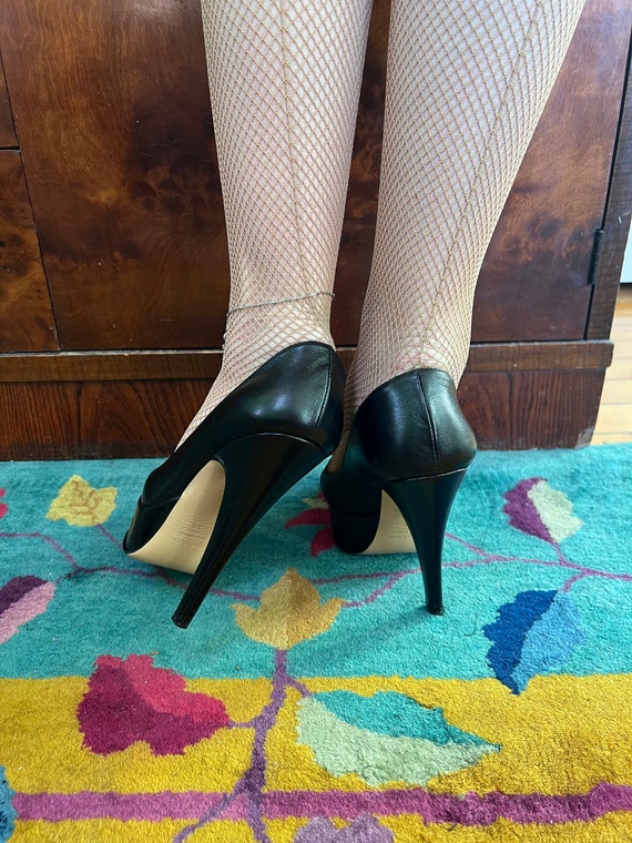 1950s style fetish mule heels size 38.5 - image 4