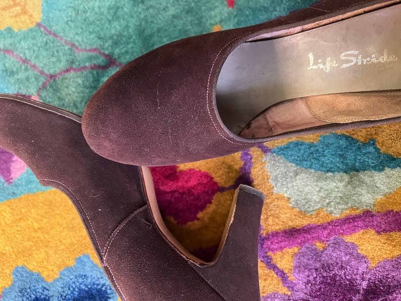 scuff on the right and fabric flaw on the left instep --
