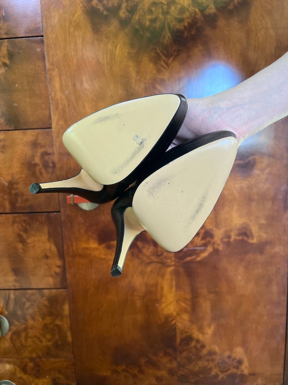 1950s style fetish mule heels size 38.5 - image 5