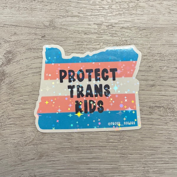 Protect Queer Trans Youth | Oregon Pride | Pride Flag