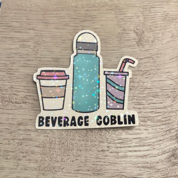 Beverage Goblin Sticker Decal