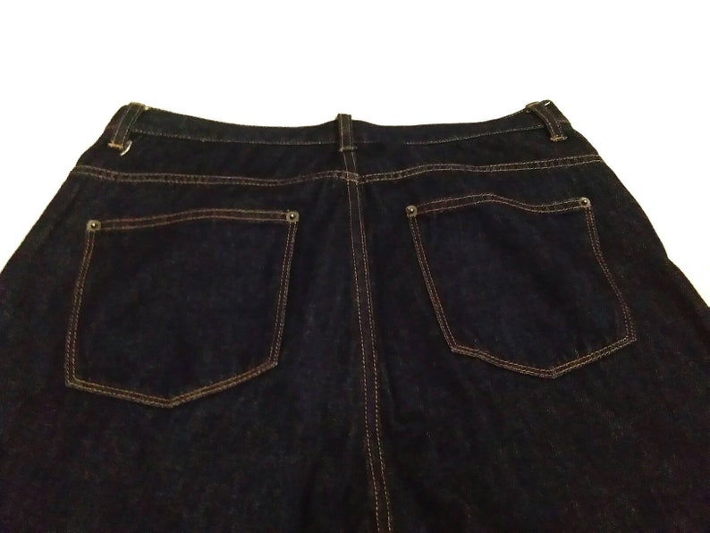 Browny Japanese Brand Dark Blue Indigo Denim Jeans Waist 32Japanese Brand Denim Jeans