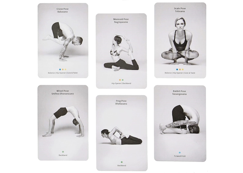 The Yoga Sequencing Cards Advanced Etsy