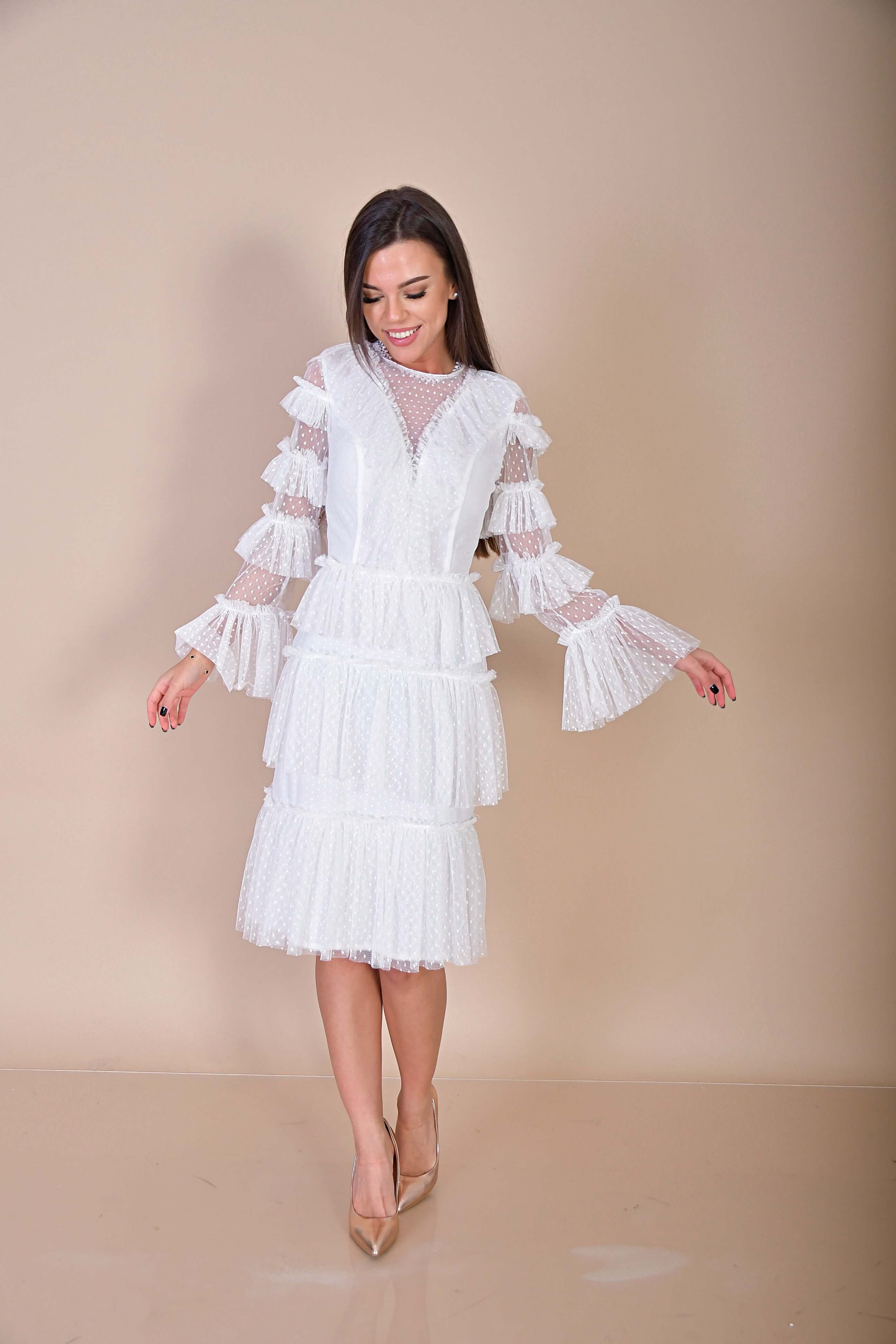 Vestidos blancos en macy's hot sale